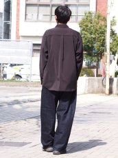 画像11: YOKO SAKAMOTO  / SUIT SHIRT / SUSTAINABLE & RECYCLE ・POLYESTER GABARDINE (11)