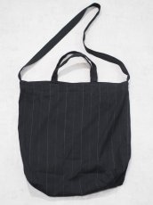 画像1: YOKO SAKAMOTO / RESEARCHER BAG - LARGE /  STRIPE (1)