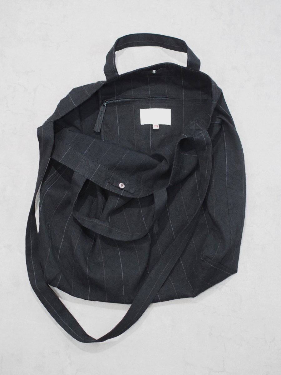 画像2: YOKO SAKAMOTO / RESEARCHER BAG - LARGE /  STRIPE (2)