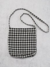 画像1: YOKO SAKAMOTO / RESEARCHER BAG - MEDIUM /  GINGHAM (1)