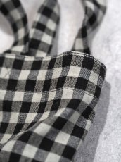 画像4: YOKO SAKAMOTO / RESEARCHER BAG - LARGE / GINGHAM　 (4)