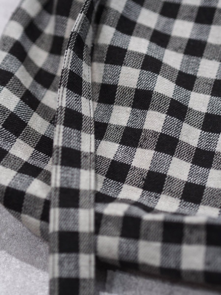 画像4: YOKO SAKAMOTO / RESEARCHER BAG - MEDIUM /  GINGHAM (4)