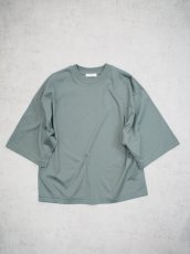 画像1: ATON WIDE SLEEVE T-SHIRT / SUVIN 60/2 (1)