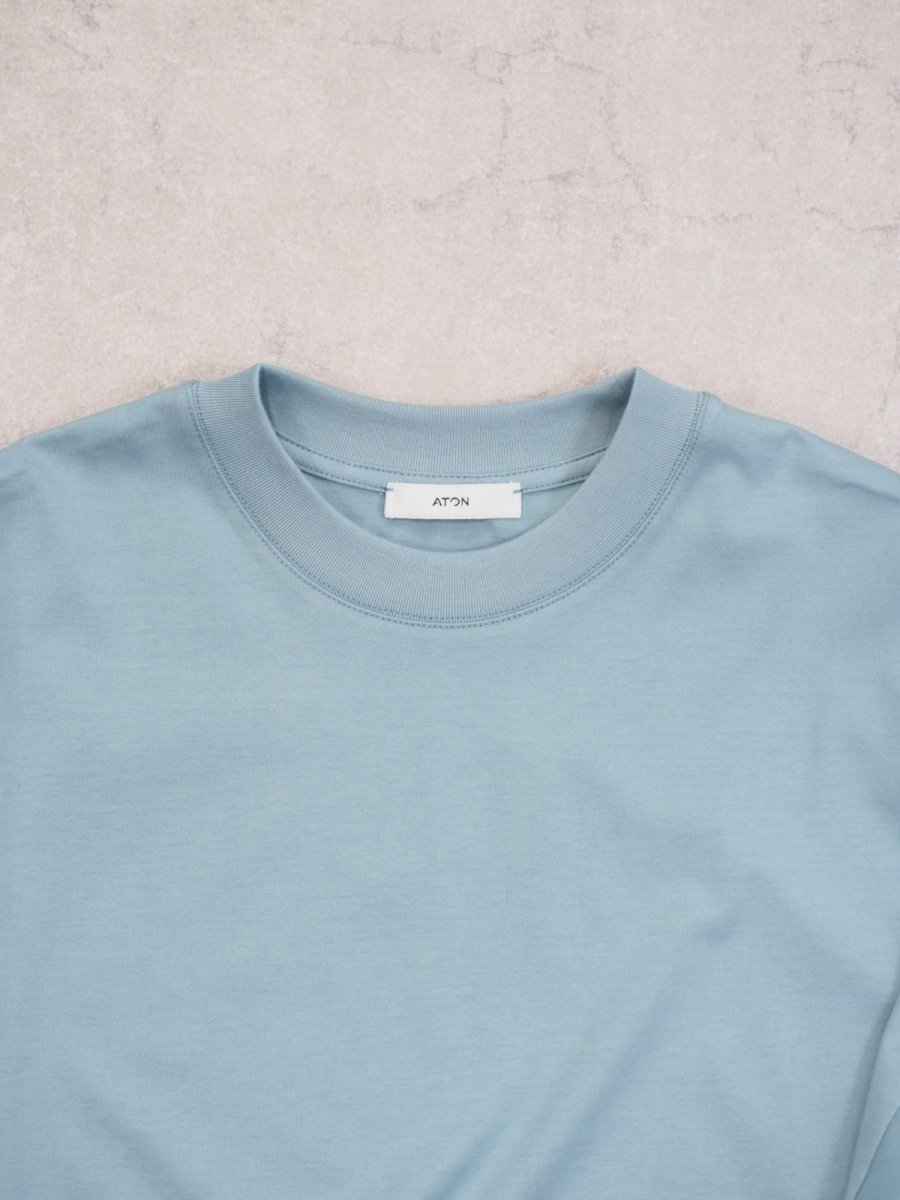 画像2: ATON WIDE SLEEVE T-SHIRT / SUVIN 60/2 (2)