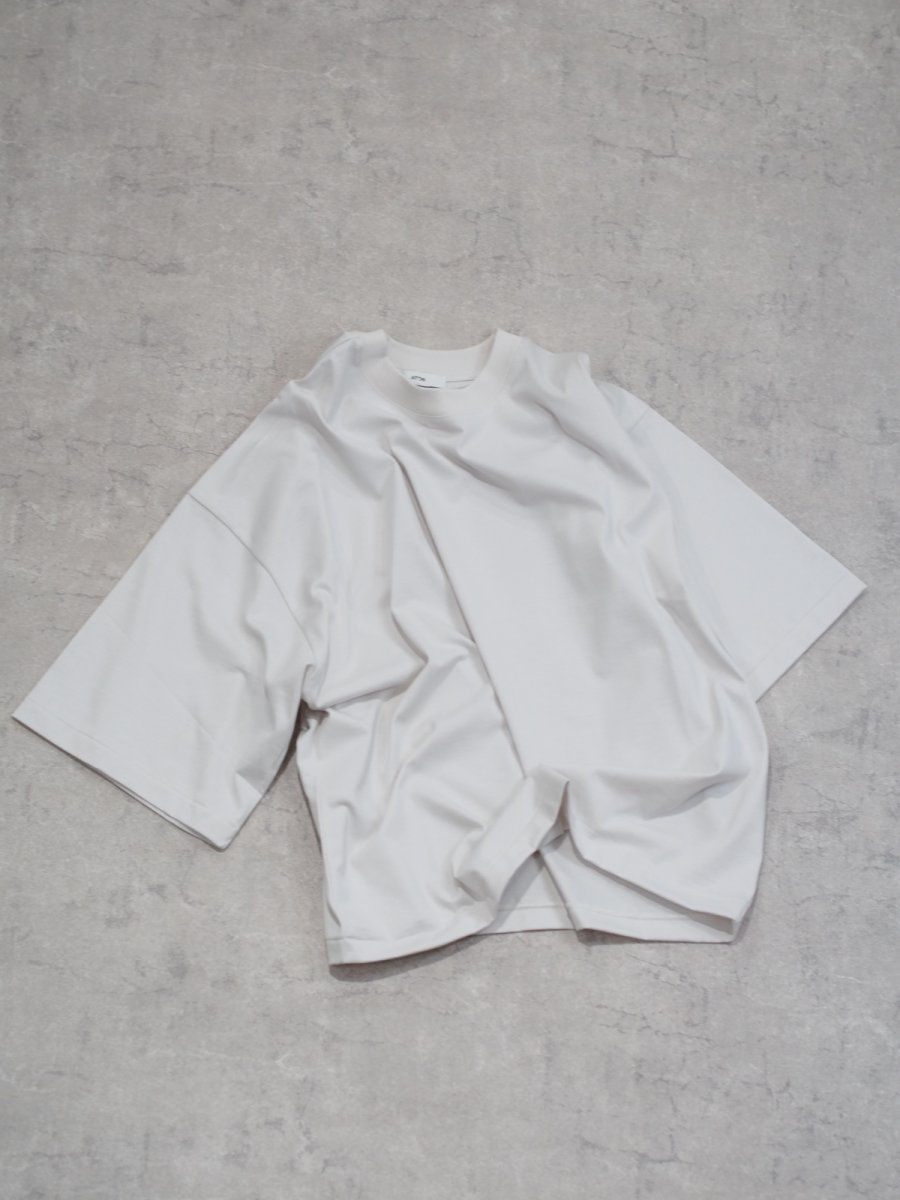 画像3: ATON WIDE SLEEVE T-SHIRT / SUVIN 60/2 (3)