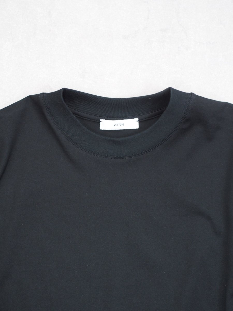 画像2: ATON WIDE SLEEVE T-SHIRT / SUVIN 60/2 (2)