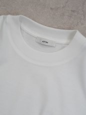画像2: ATON WIDE SLEEVE T-SHIRT / SUVIN 60/2 (2)