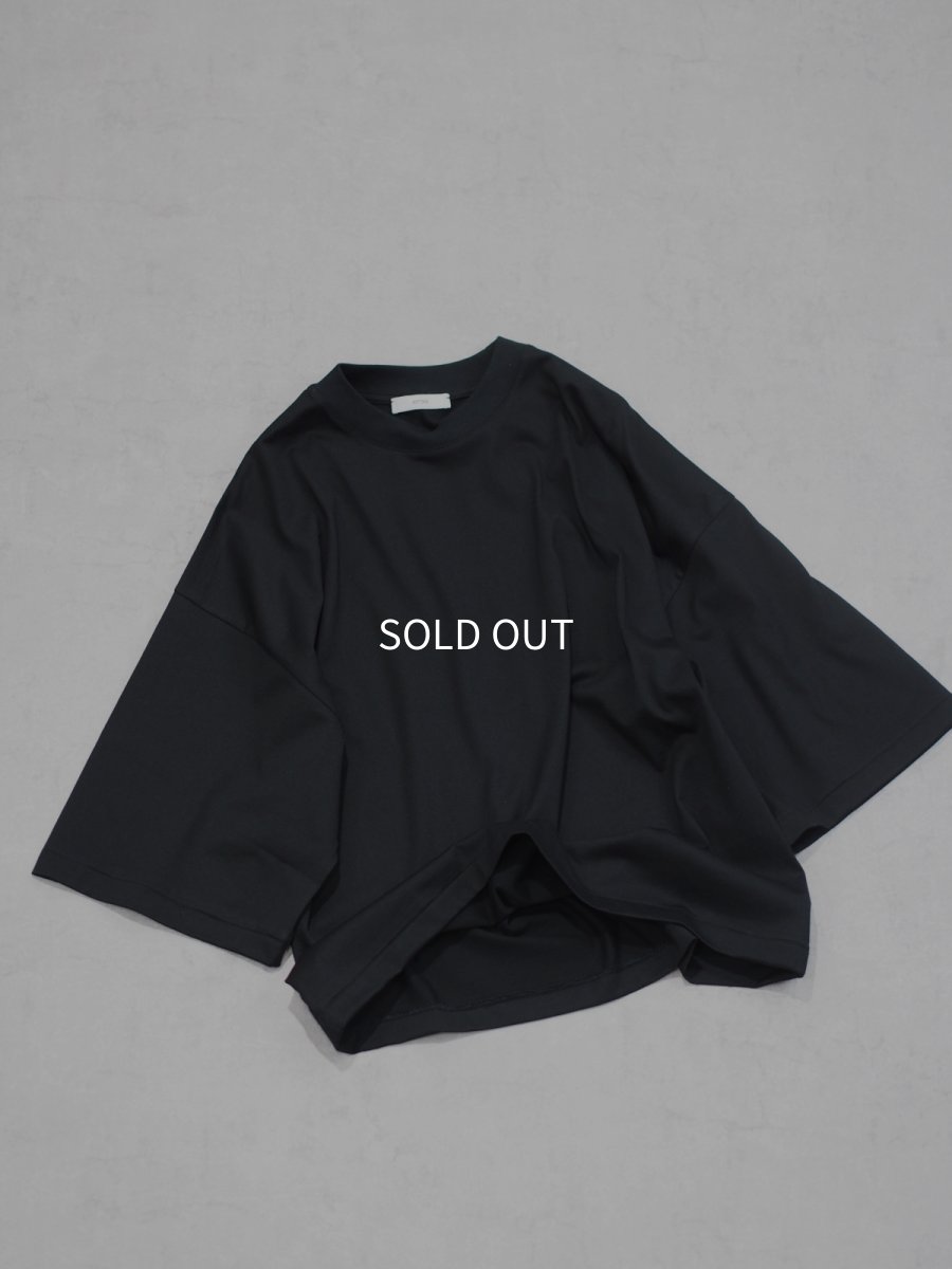 画像3: ATON WIDE SLEEVE T-SHIRT / SUVIN 60/2 (3)