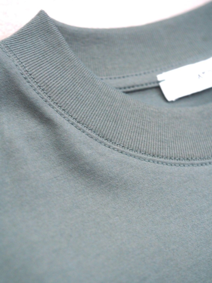 画像3: ATON WIDE SLEEVE T-SHIRT / SUVIN 60/2 (3)