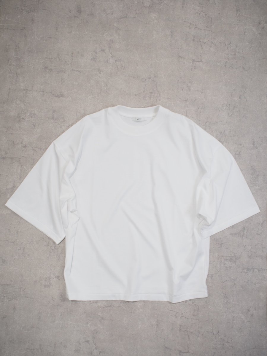 画像1: ATON WIDE SLEEVE T-SHIRT / SUVIN 60/2 (1)