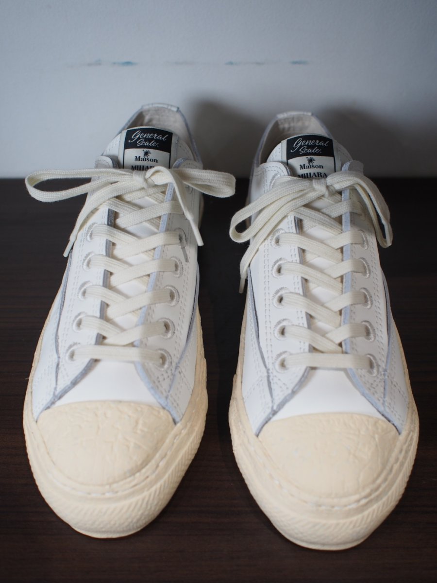 画像2: General Scale. / ROY / Leather Low-Top Sneakers (2)