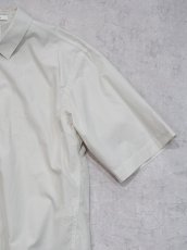 画像5: ATON / OVERSIZED HALF SLEEVE SHIRT / SHRINK COTTON LAWN (5)