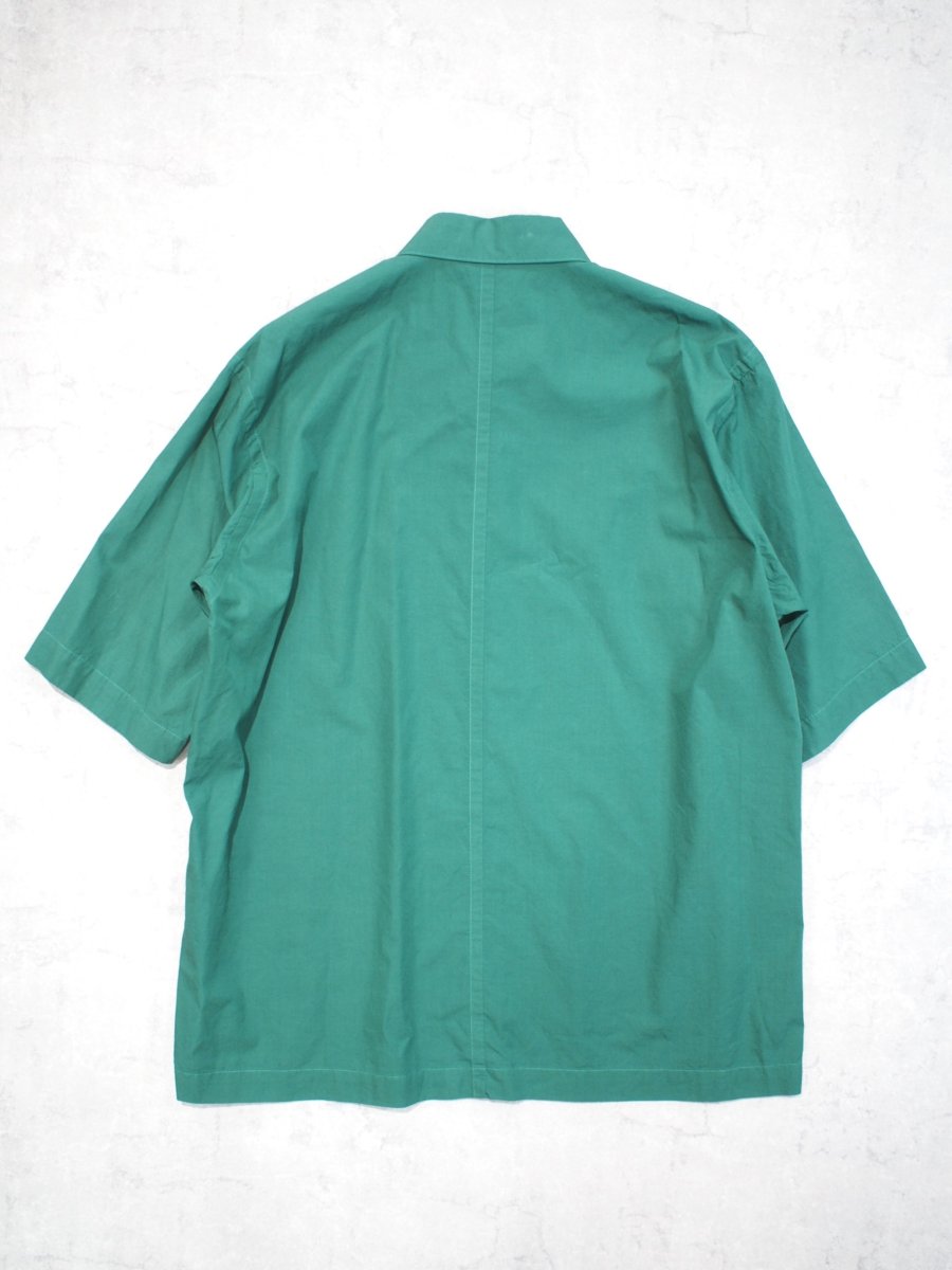 画像3: ATON / OVERSIZED HALF SLEEVE SHIRT / SHRINK COTTON LAWN (3)