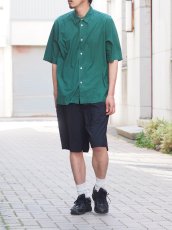 画像2: ATON / OVERSIZED HALF SLEEVE SHIRT / SHRINK COTTON LAWN (2)
