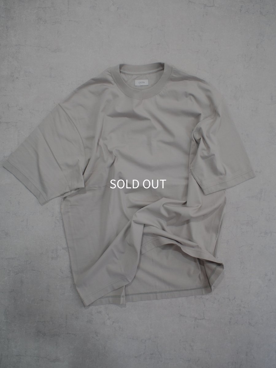 画像4: CIOTA / CREWNECK SHORT SLEEVE T-SHIRTS (4)