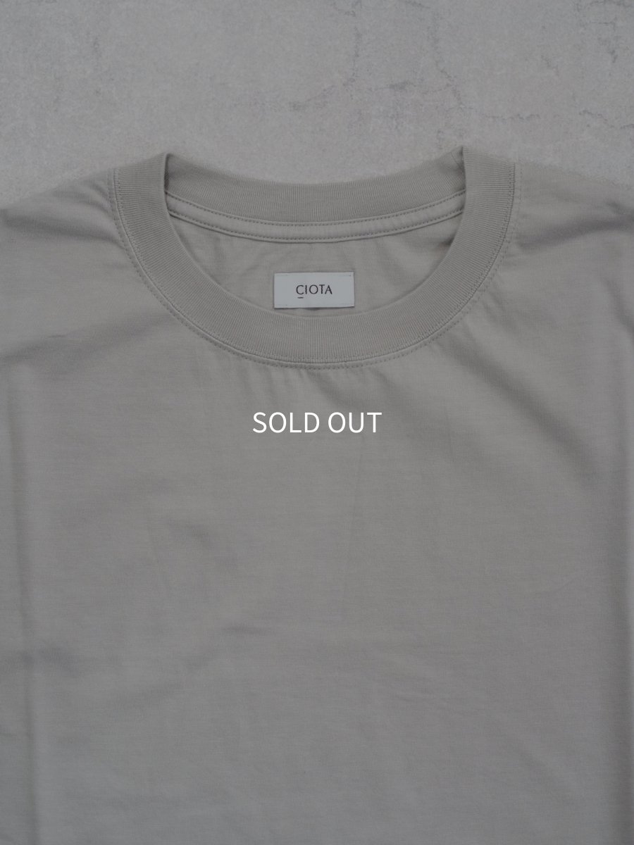 画像3: CIOTA / CREWNECK SHORT SLEEVE T-SHIRTS (3)