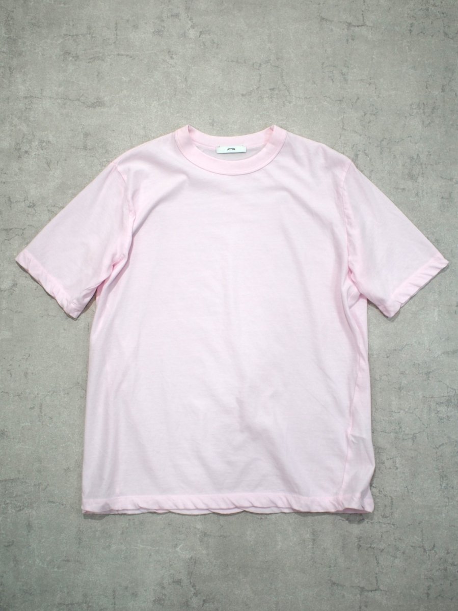 画像1: ATON STANDARD T-SHIRT / FRESCA SINGLE JERSEY  (1)