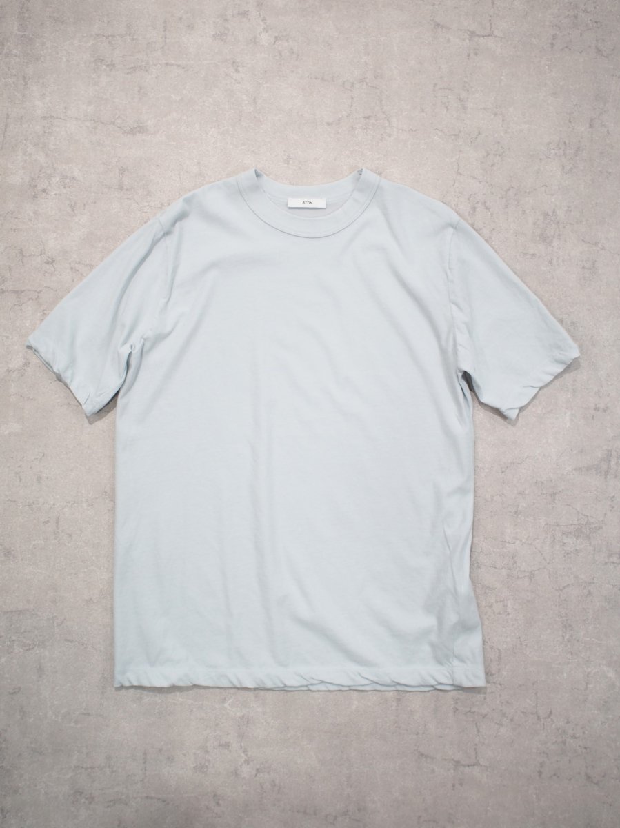画像1: ATON STANDARD T-SHIRT / FRESCA SINGLE JERSEY  (1)