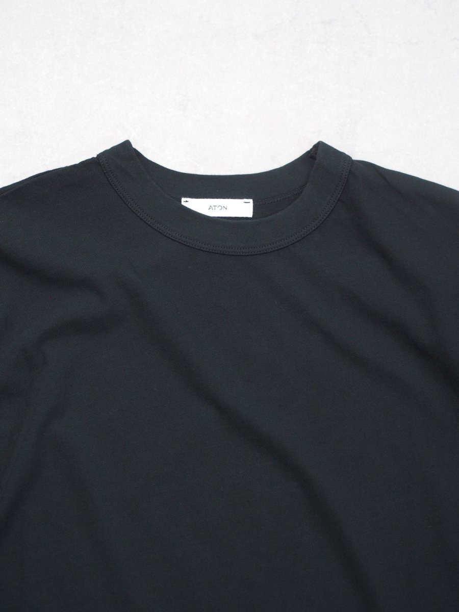 画像2: ATON STANDARD T-SHIRT / FRESCA SINGLE JERSEY  (2)
