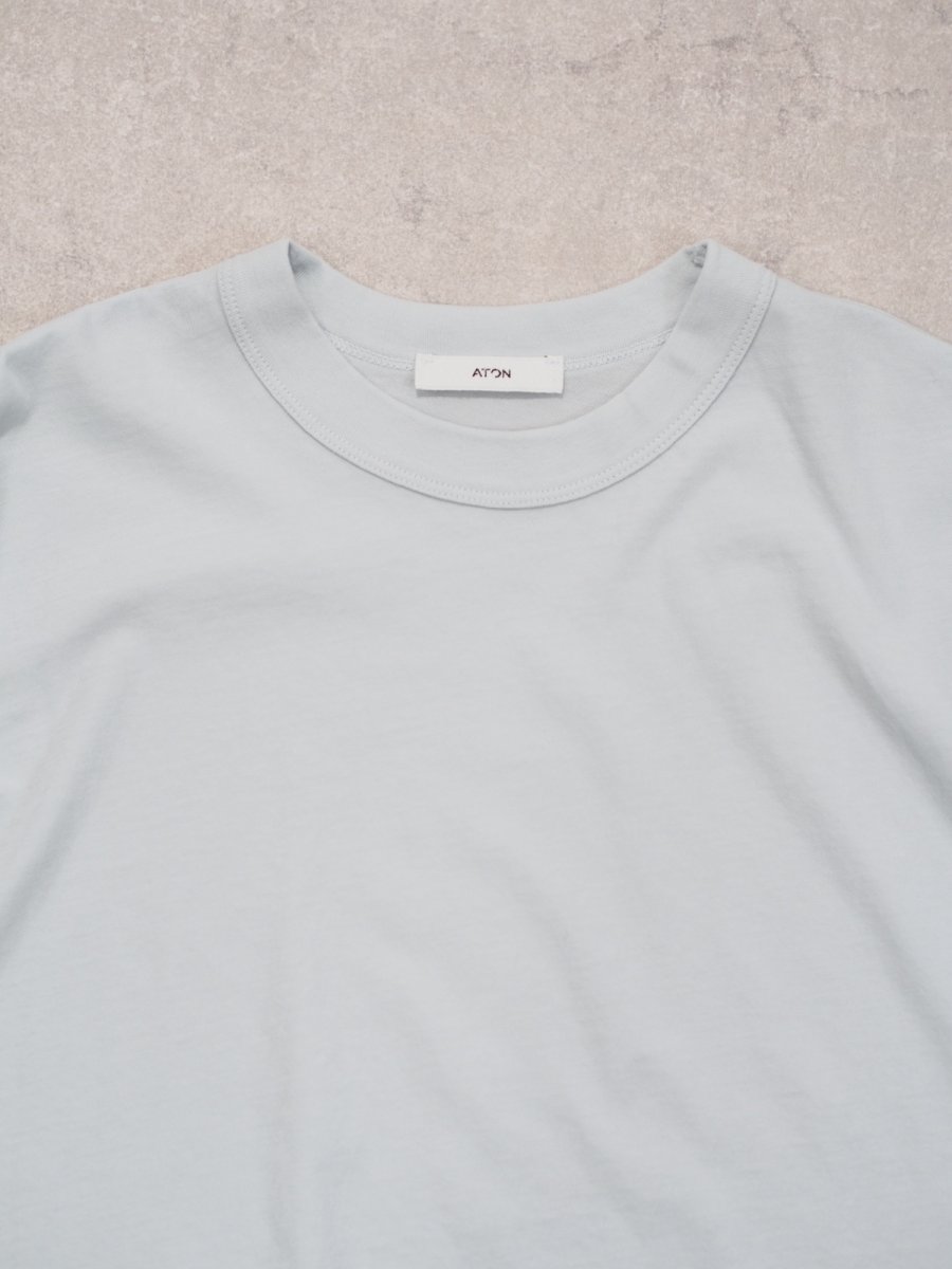 画像2: ATON STANDARD T-SHIRT / FRESCA SINGLE JERSEY  (2)