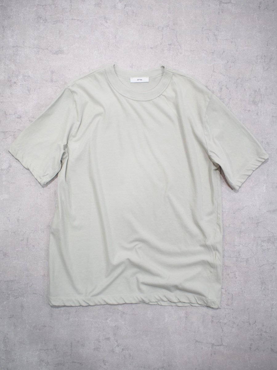 画像1: ATON STANDARD T-SHIRT / FRESCA SINGLE JERSEY  (1)