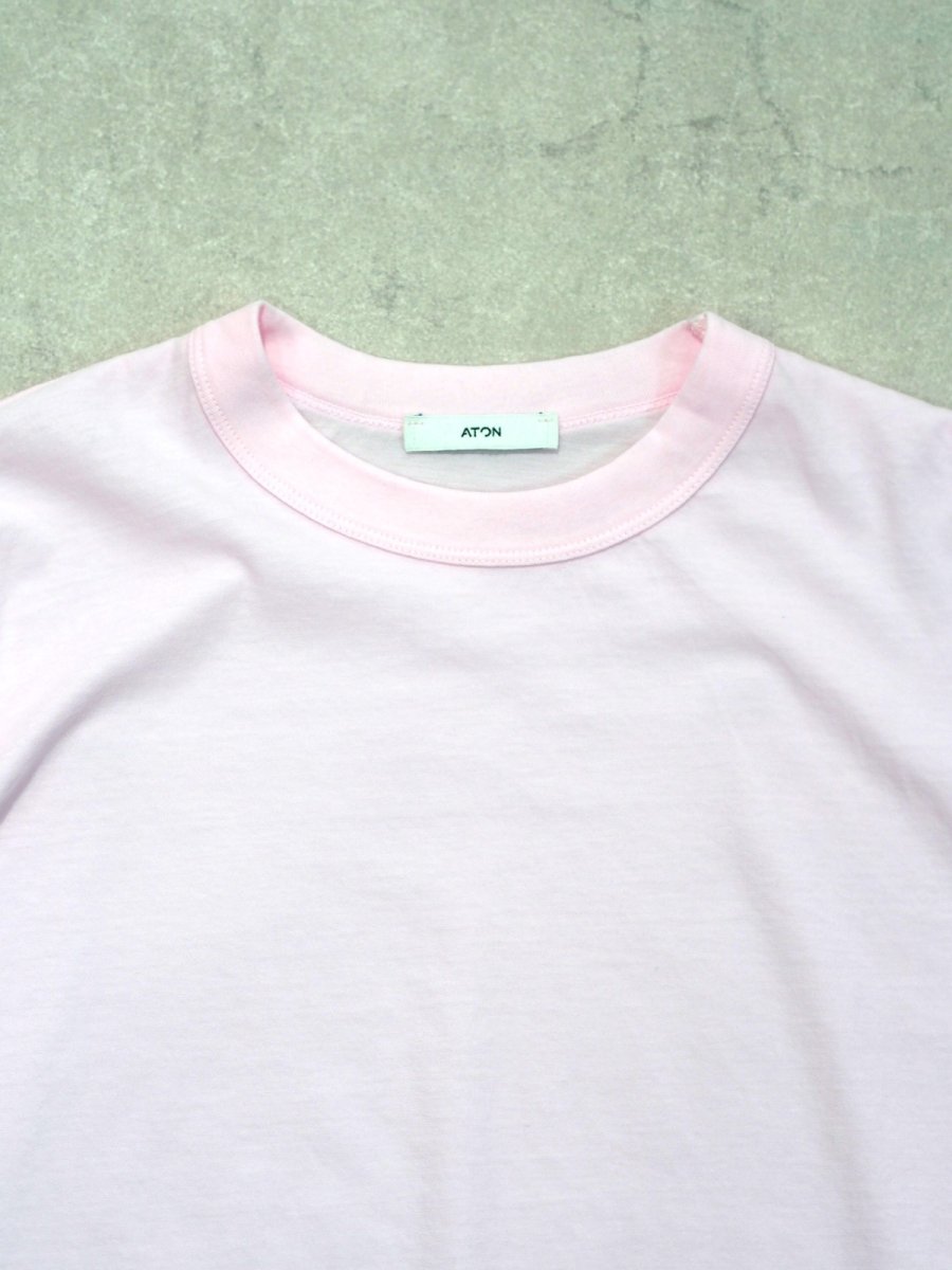 画像2: ATON STANDARD T-SHIRT / FRESCA SINGLE JERSEY  (2)