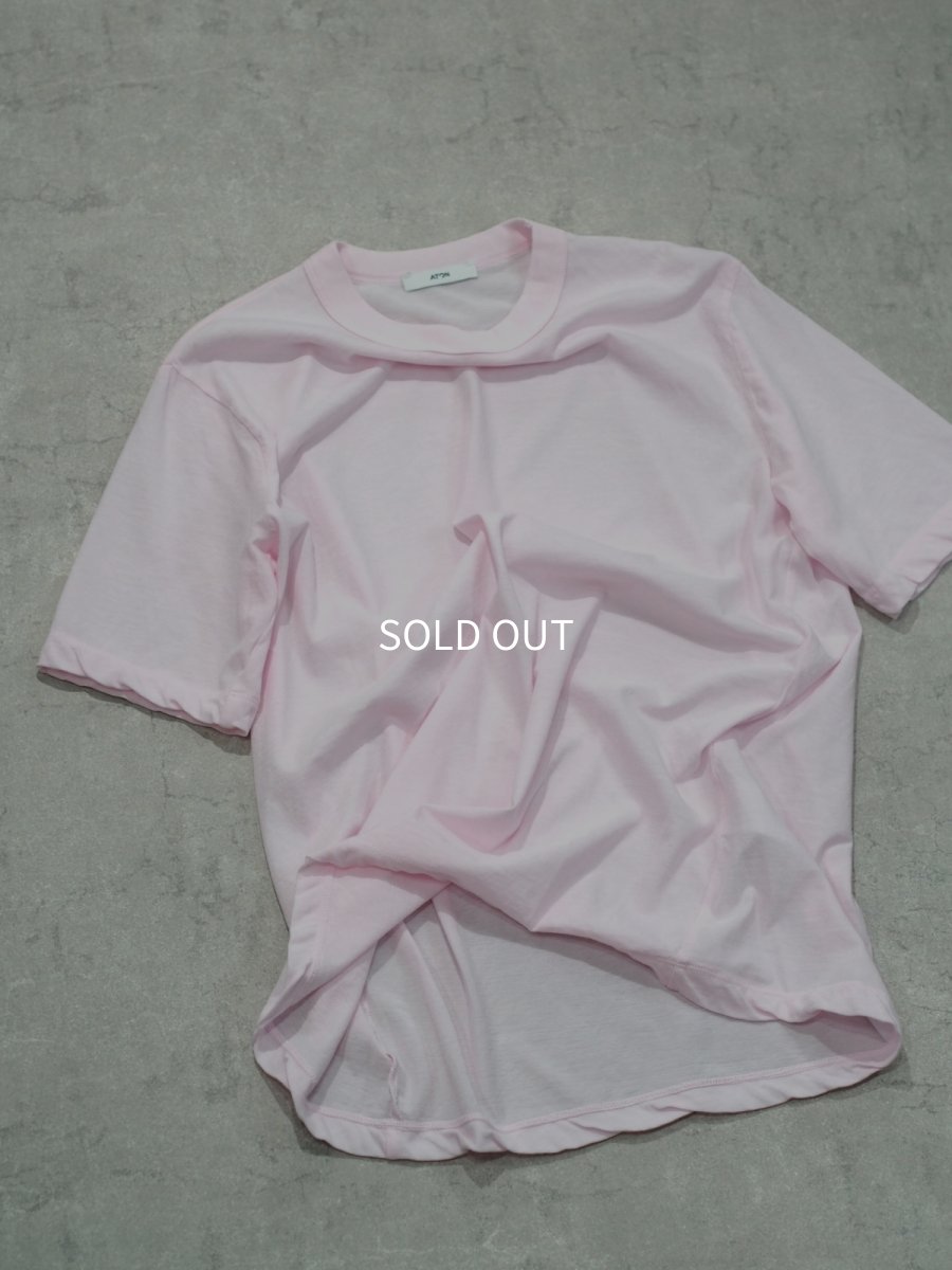 画像8: ATON STANDARD T-SHIRT / FRESCA SINGLE JERSEY  (8)
