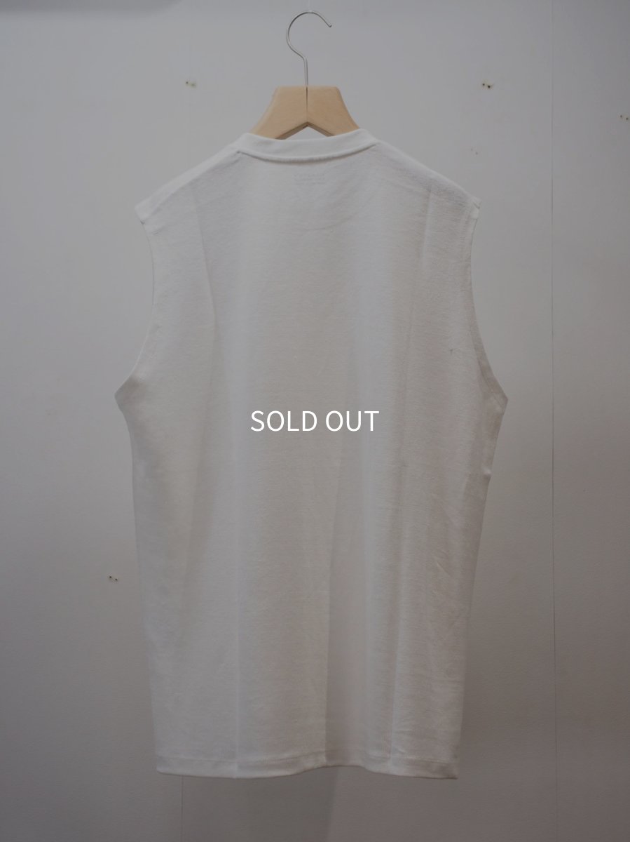 画像6: YOKO SAKAMOTO /  SLEEVELESS TOP / MAX HIGH COUNT HEMP JERSEY (6)
