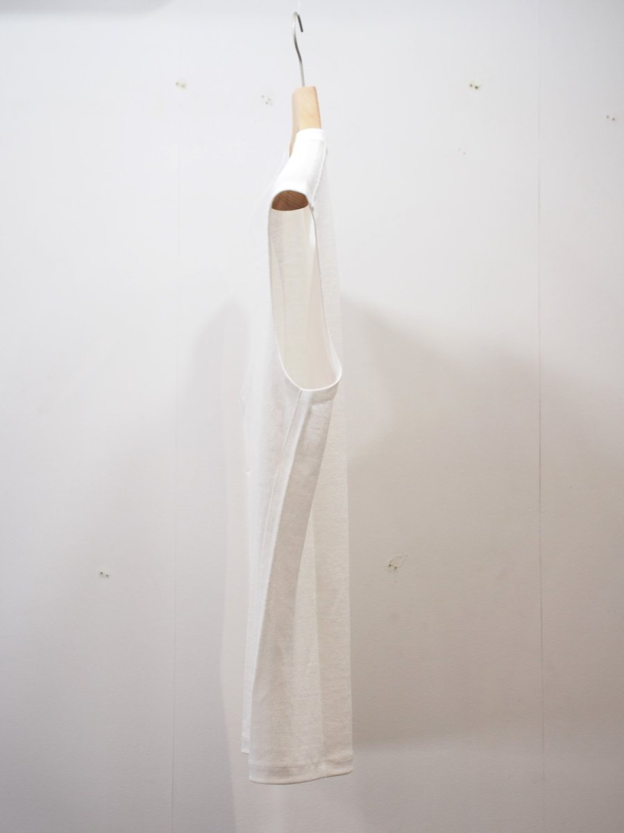 画像4: YOKO SAKAMOTO /  SLEEVELESS TOP / MAX HIGH COUNT HEMP JERSEY (4)