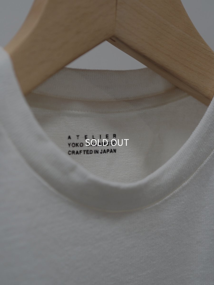 画像11: YOKO SAKAMOTO /  SLEEVELESS TOP / MAX HIGH COUNT HEMP JERSEY (11)