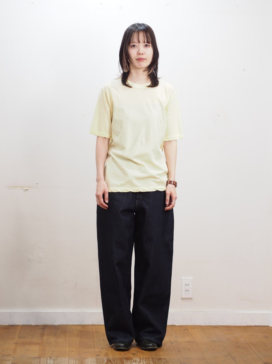 画像3: ATON STANDARD T-SHIRT / FRESCA SINGLE JERSEY  (3)