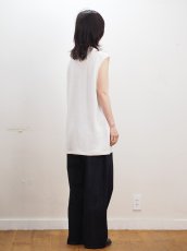 画像10: YOKO SAKAMOTO /  SLEEVELESS TOP / MAX HIGH COUNT HEMP JERSEY (10)