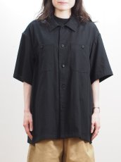 画像1: YOKO SAKAMOTO  /  UTILITY S/S SHIRT / COTTON PANAMA (1)