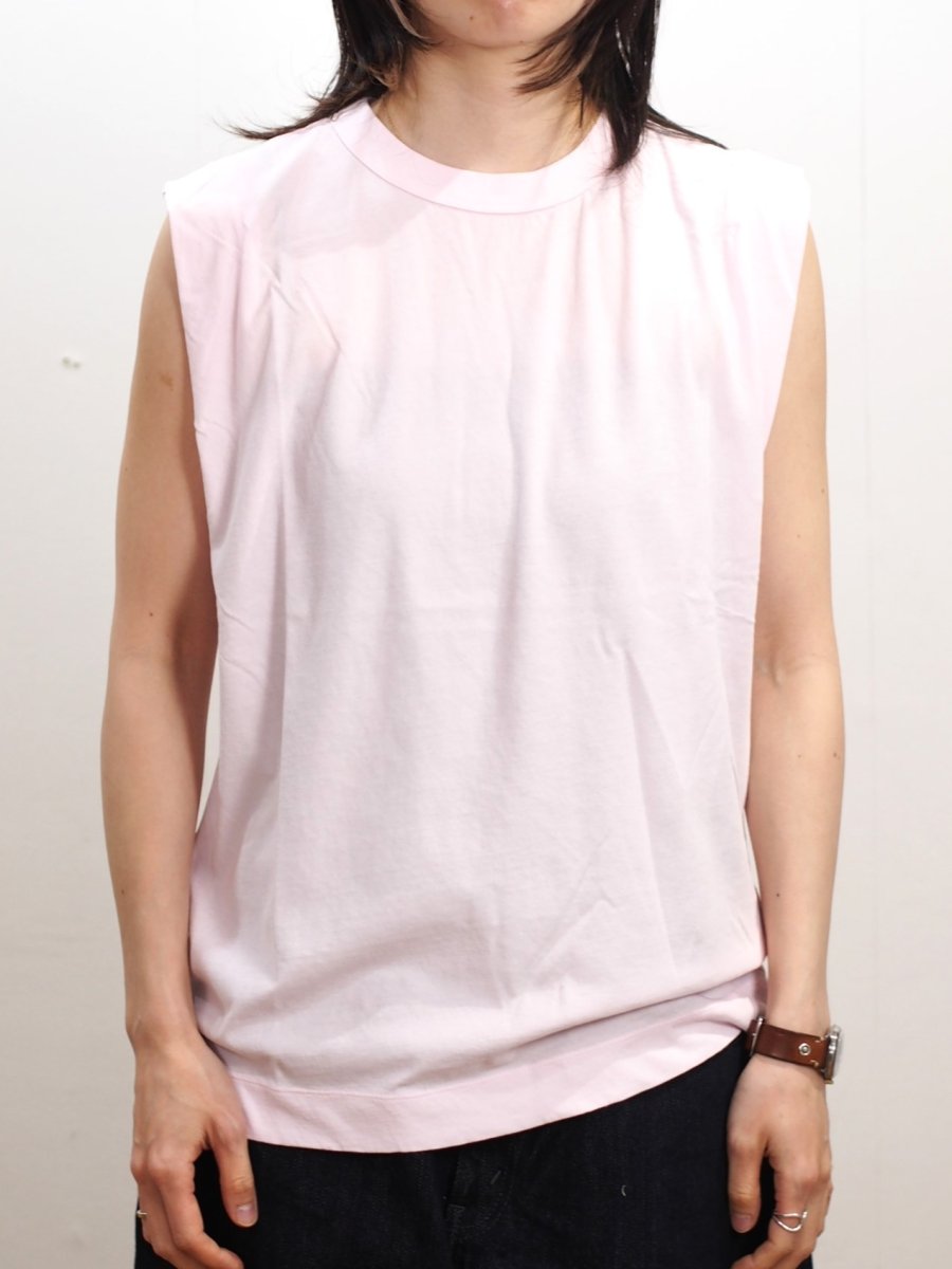 画像1: TANK TOP / FRESCA SINGLE JERSEY  (1)