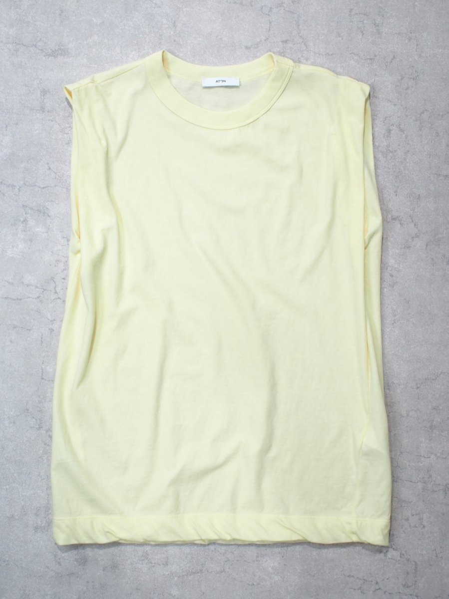 画像3: TANK TOP / FRESCA SINGLE JERSEY  (3)