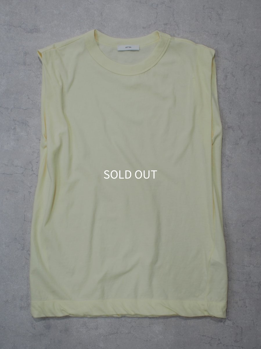 画像3: TANK TOP / FRESCA SINGLE JERSEY  (3)