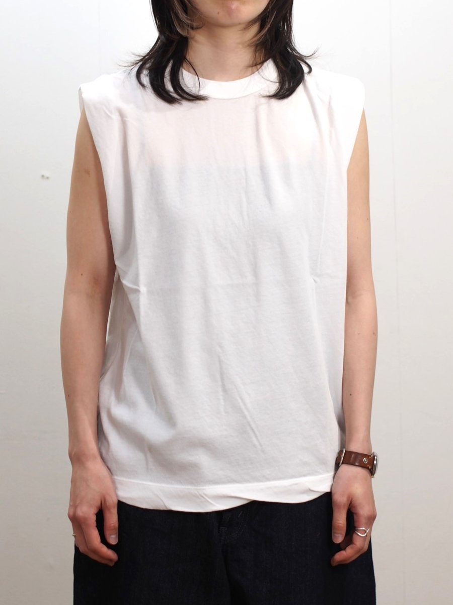 画像1: TANK TOP / FRESCA SINGLE JERSEY  (1)