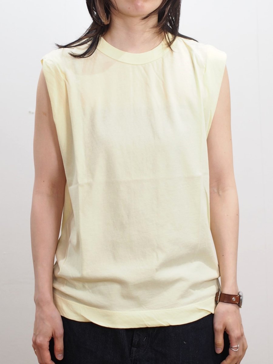 画像1: TANK TOP / FRESCA SINGLE JERSEY  (1)