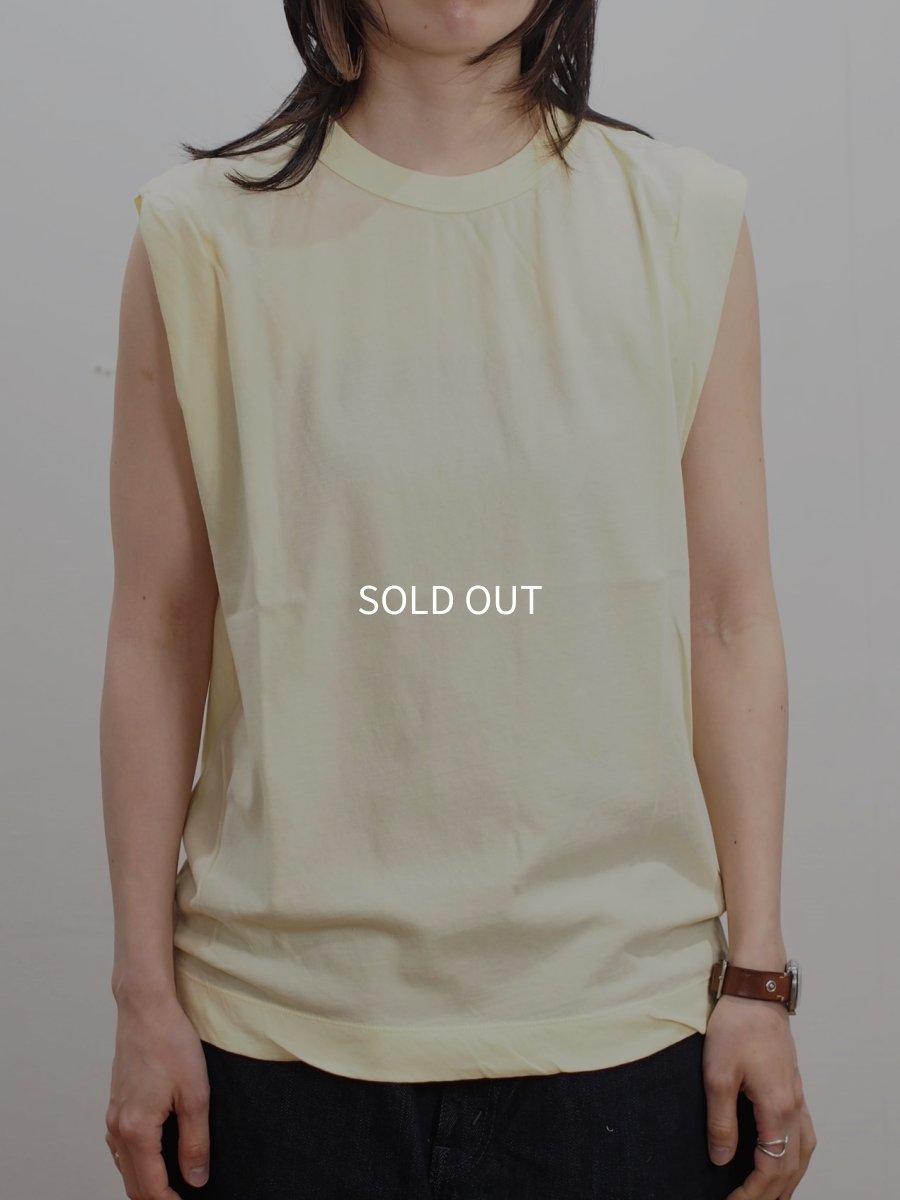 画像1: TANK TOP / FRESCA SINGLE JERSEY  (1)