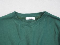 画像2: ATON OVERSIZED HALF SLEEVE SWEAT / NATURAL DYED URAKE (2)