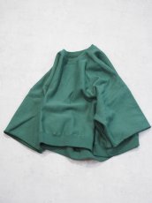 画像3: ATON OVERSIZED HALF SLEEVE SWEAT / NATURAL DYED URAKE (3)
