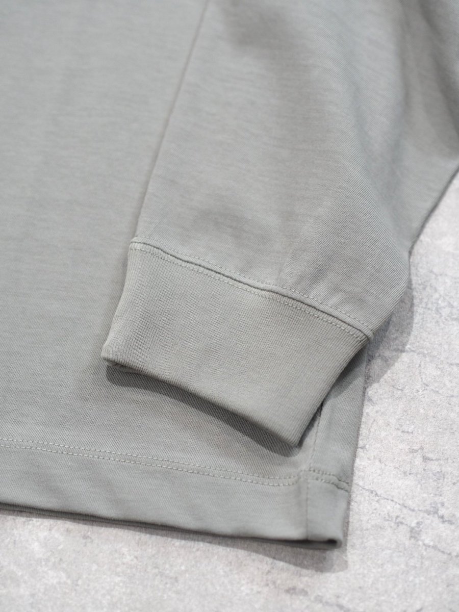 画像3: ATON  / LOOSE FIT LONG SLEEVE T-SHIRT / FRESCA PLATE (3)