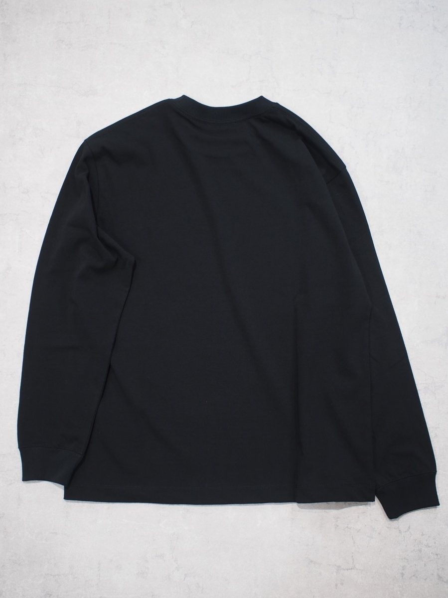 画像2: ATON  / LOOSE FIT LONG SLEEVE T-SHIRT / FRESCA PLATE (2)
