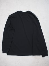 画像2: ATON  / LOOSE FIT LONG SLEEVE T-SHIRT / FRESCA PLATE (2)
