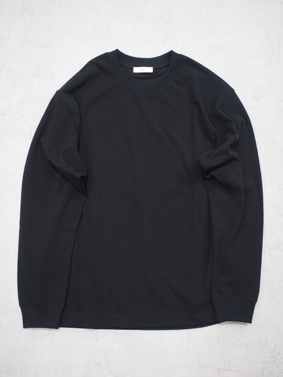 画像1: ATON  / LOOSE FIT LONG SLEEVE T-SHIRT / FRESCA PLATE (1)