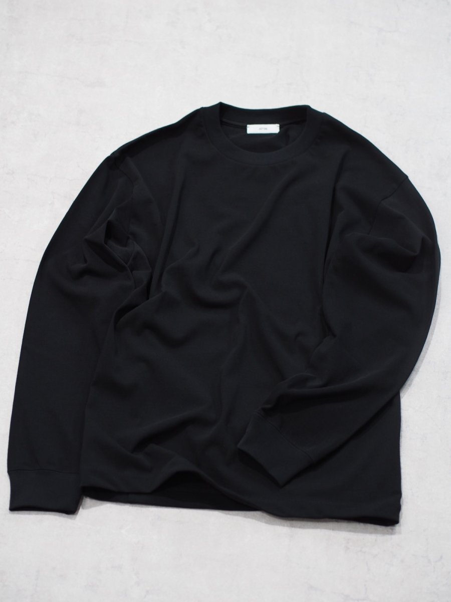 画像3: ATON  / LOOSE FIT LONG SLEEVE T-SHIRT / FRESCA PLATE (3)