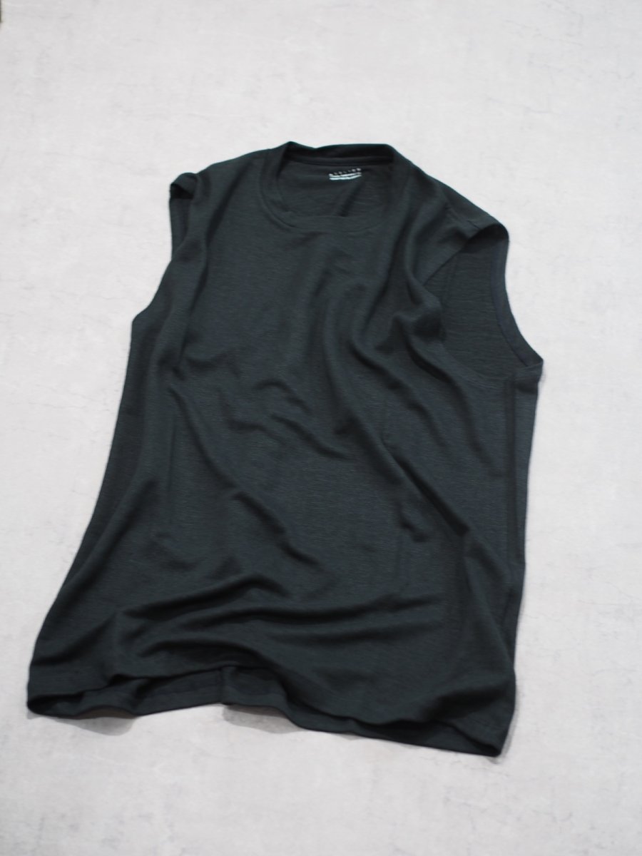 画像5: YOKO SAKAMOTO /  SLEEVELESS TOP / MAX HIGH COUNT HEMP JERSEY (5)