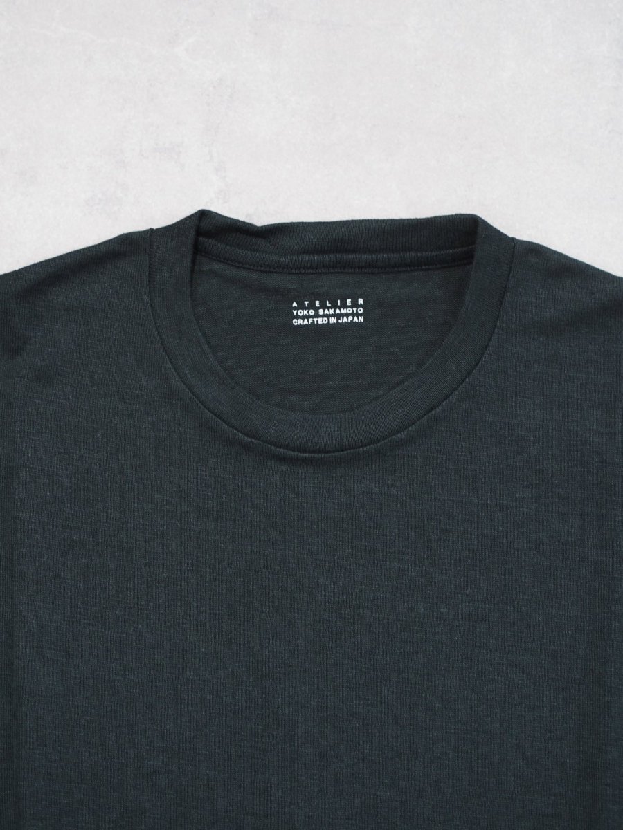 画像3: YOKO SAKAMOTO /  SLEEVELESS TOP / MAX HIGH COUNT HEMP JERSEY (3)