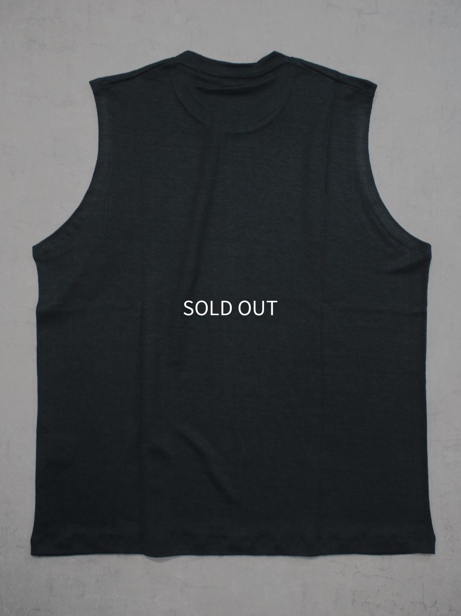 画像2: YOKO SAKAMOTO /  SLEEVELESS TOP / MAX HIGH COUNT HEMP JERSEY (2)