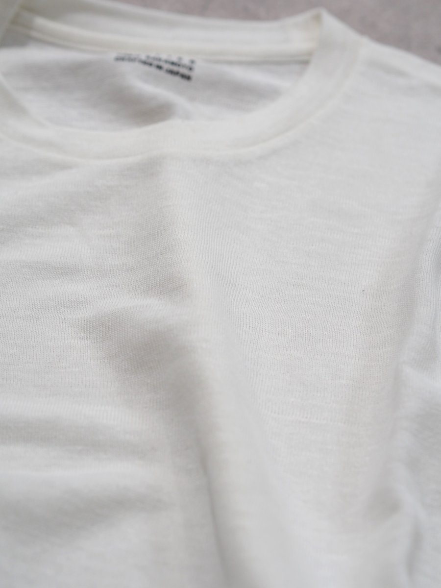 画像6: YOKO SAKAMOTO /   T-SHIRT  / MAX HIGH COUNT HEMP JERSEY (6)